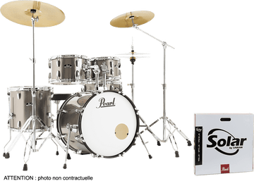 Roadshow Fusion 20 + Pack Solar Sabian 2C Bronze Metallic