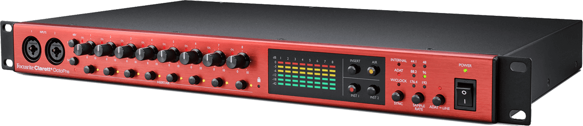 Clarett+ Octopre