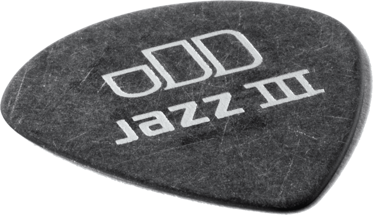 12 x 1,50mm Tortex Pitch Black Jazz III