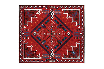 Drum Rug - Southwestern Pattern