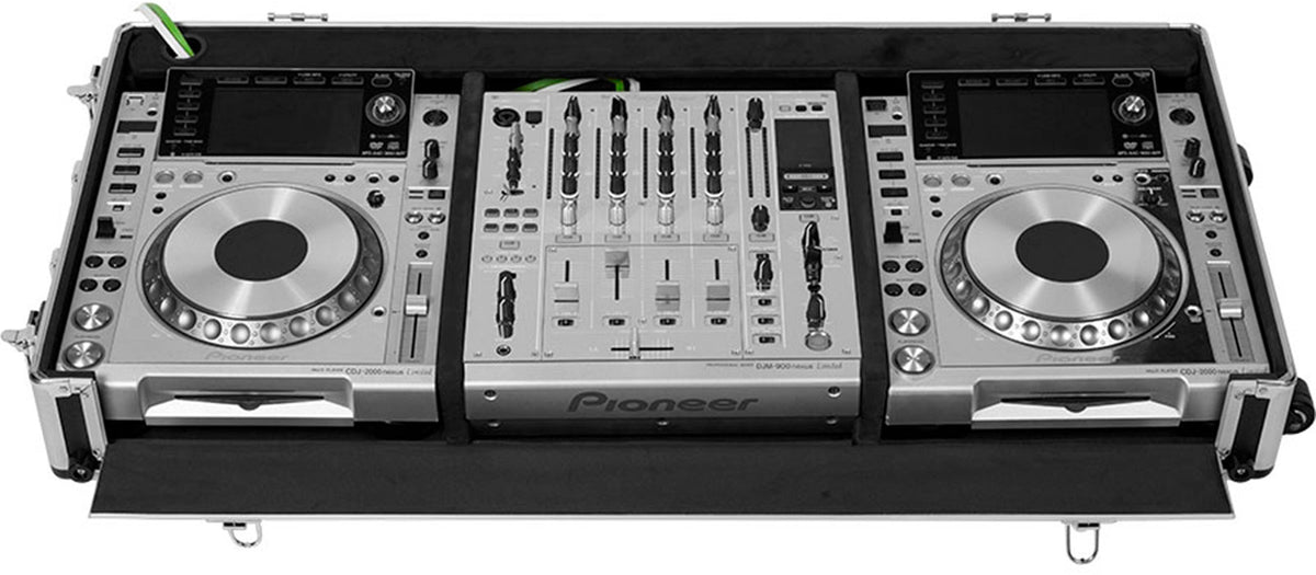 Case Régie 12'' XDJ1000 MKII et DJM750 W Silver