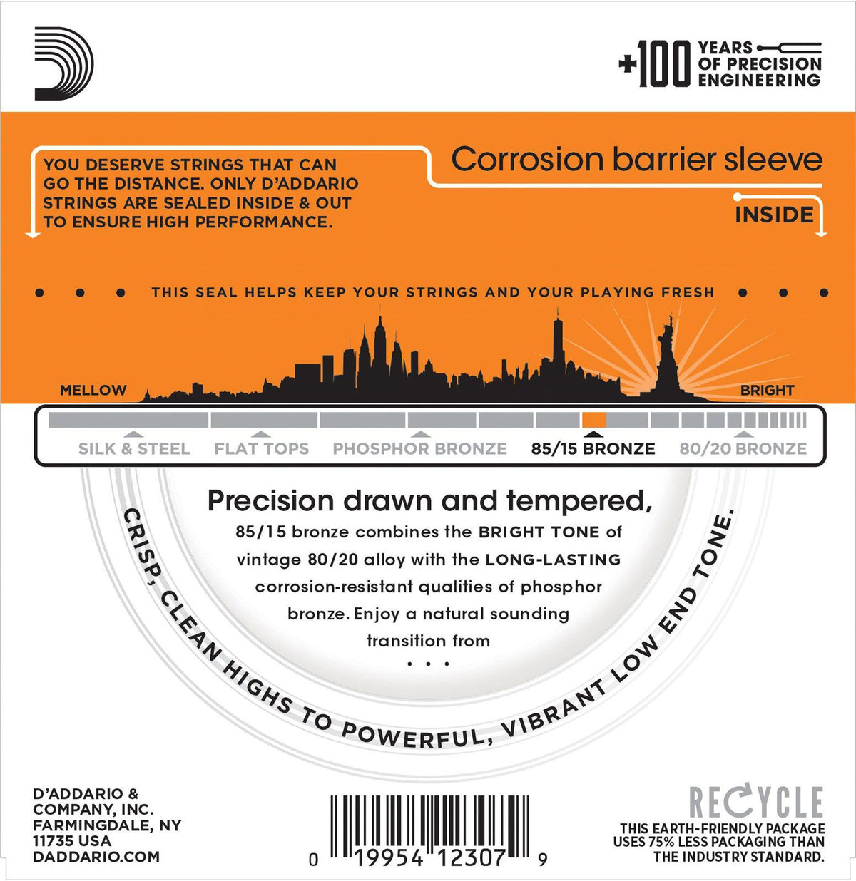 EZ900 85/15 Bronze Extra Light 10-50