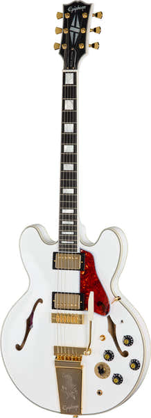 Epiphone ES-355 1976 Signature Alex Lifeson Reissue Alpine White IBGCS