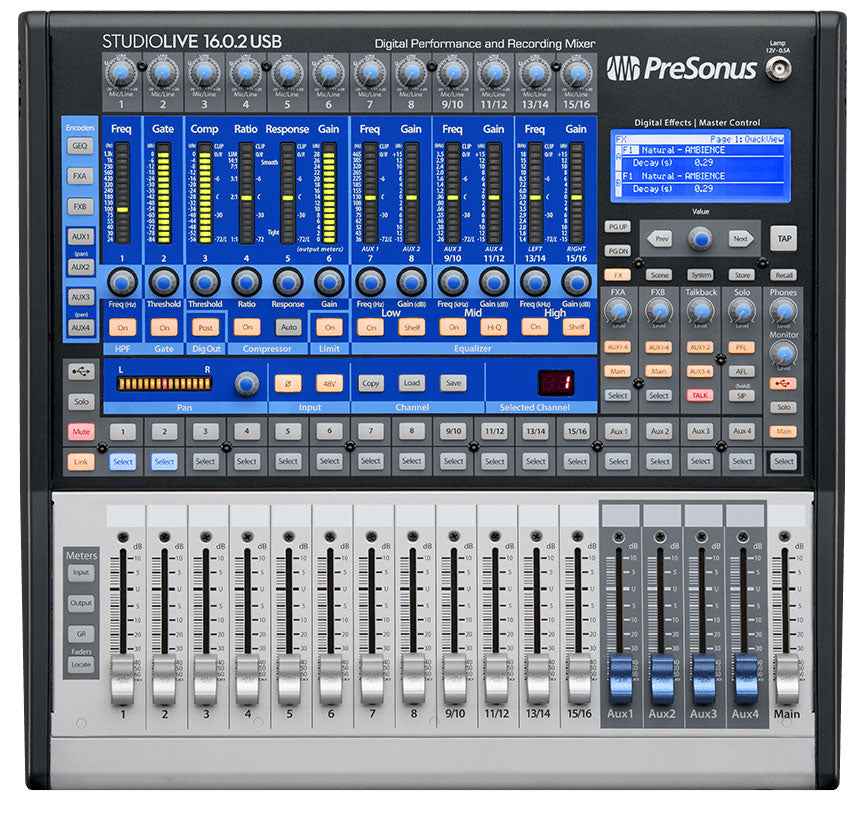 Tables de mixage numériques Presonus