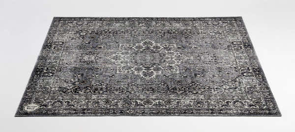 Drum N Base VPCLB-GRY Tapis Vintage Persian Club Series 1.63 X 1.42M Antidérapant Gray
