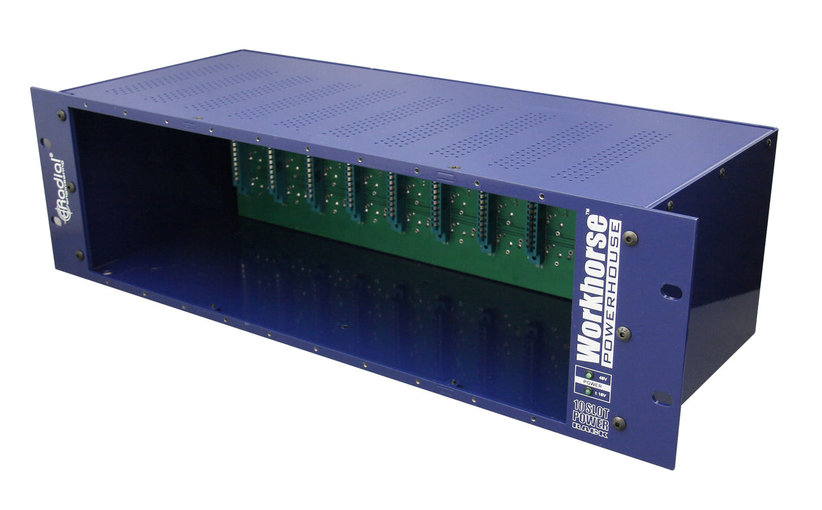 Radial POWERHOUSE RACK 10 SLOTS