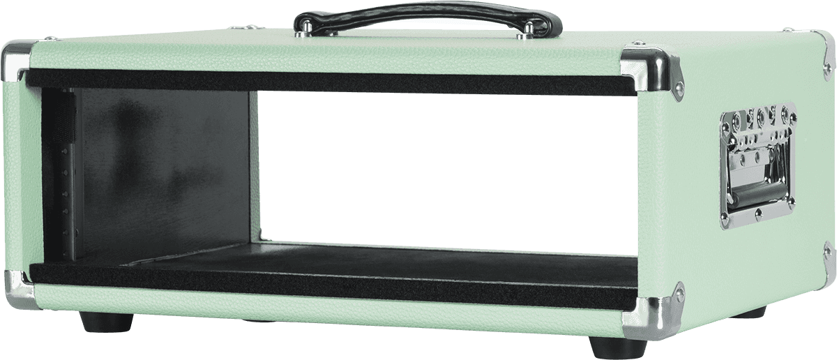 Rack En Bois 3u Vintage Amp Surf Green