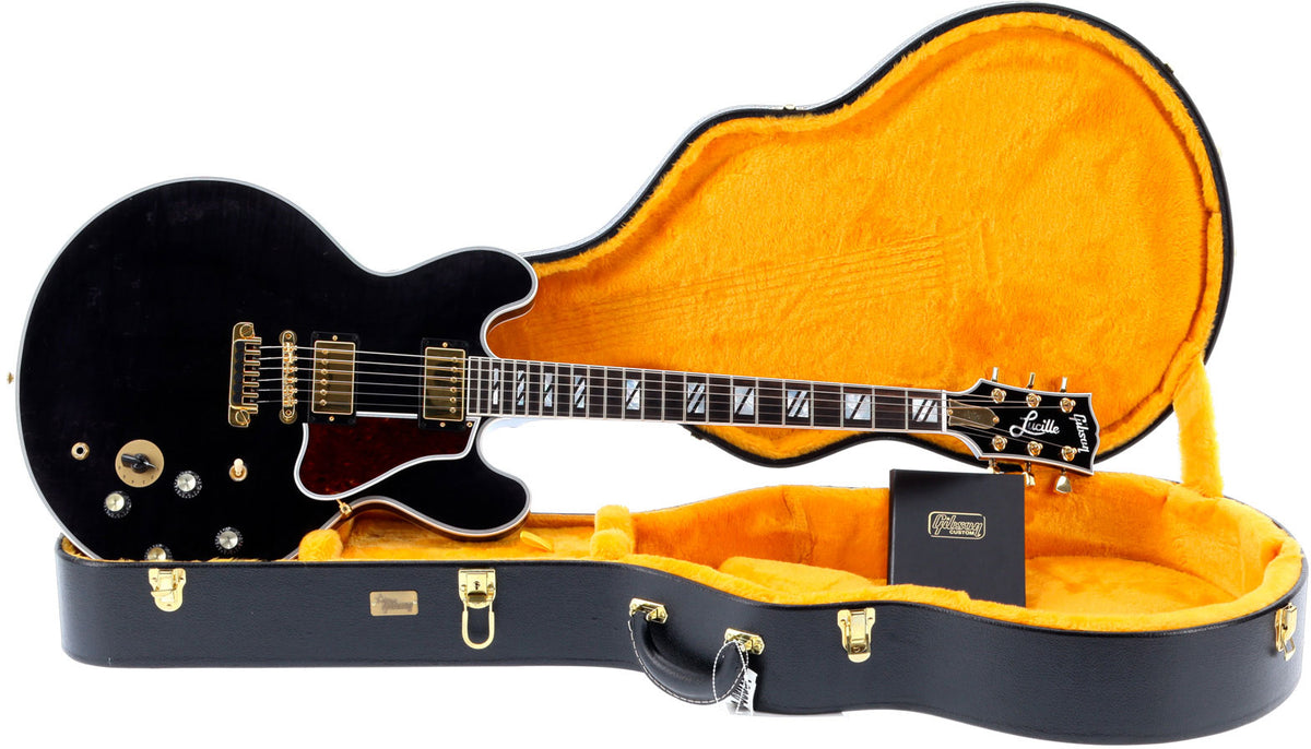 Lucille Signature B.B. King Legacy Transparent Ebony CS MC #CS400151 Stock B