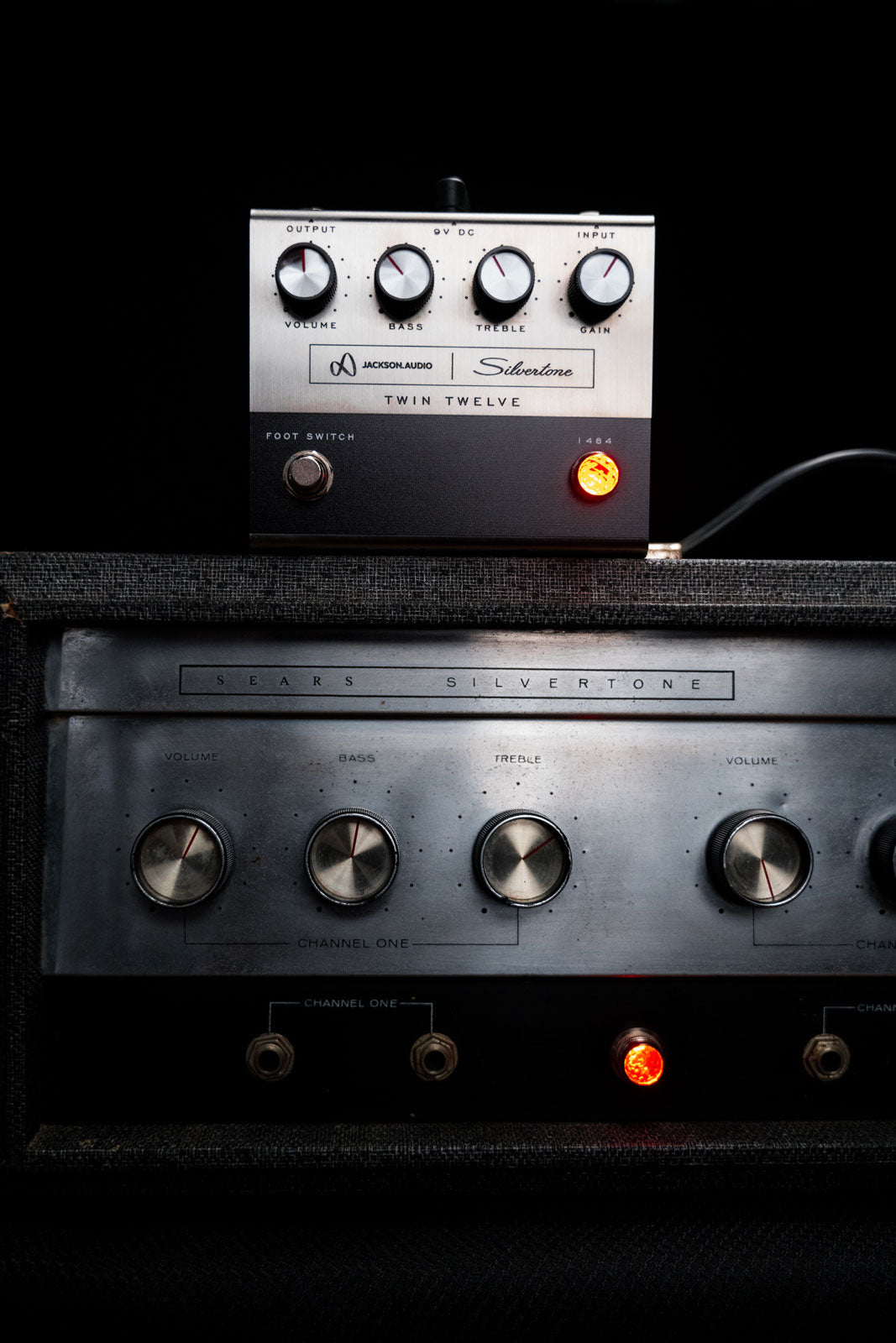 1484 Twin Twelve Silvertone