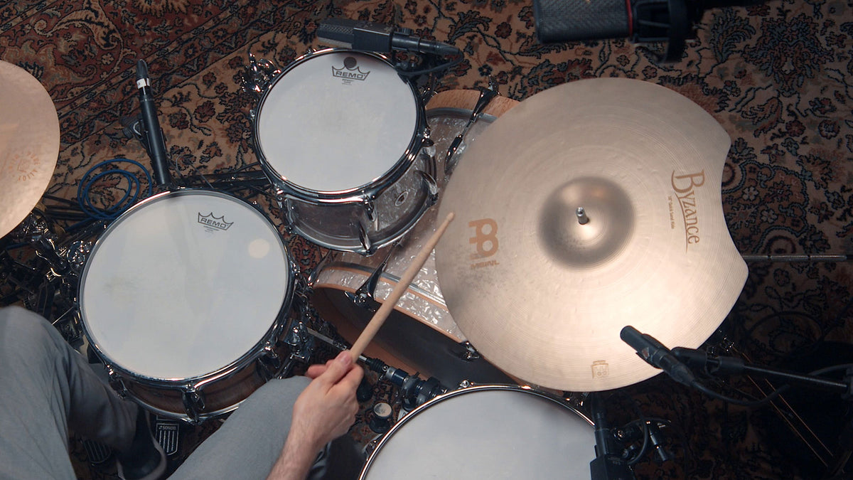 B18QSR - Byzance Vintage Quick Sand Ride 18" - Signature Benny Greb
