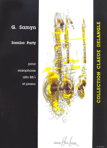 Samyn - Samba Party - Saxophone Mib et Piano