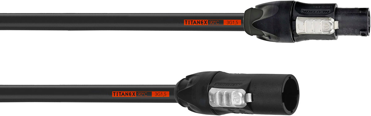 Rallonge Powercon IP65 True1 1,5 M
