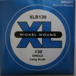 D'ADDARIO XLB130 Nickel Wound Single String Long Scale 130