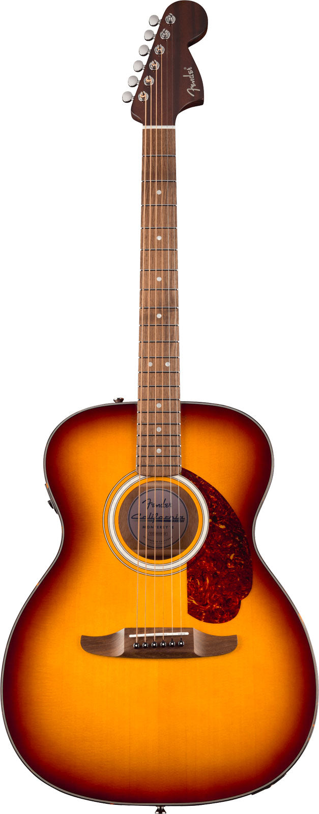 California Deluxe Monterey E WN Honey Sunburst
