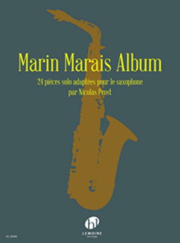 Prost Nicolas - Marin Marais Album - Saxophone