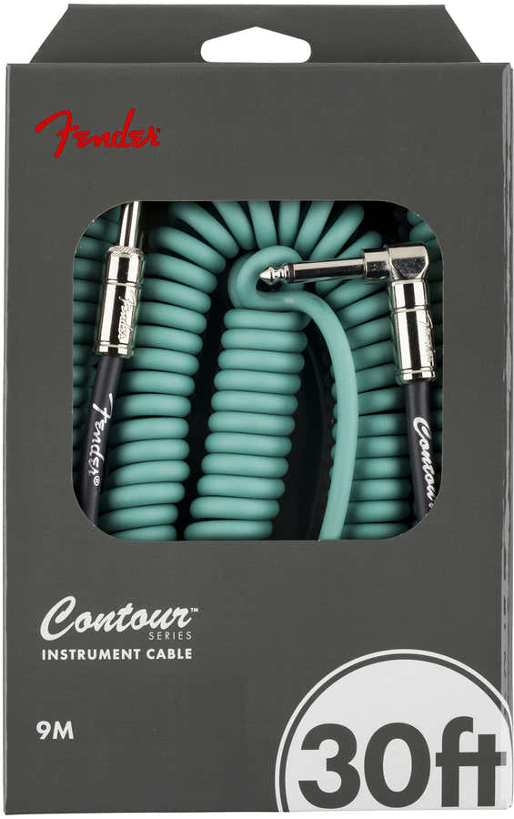 9m Contour Coiled Cable Sherwood Green