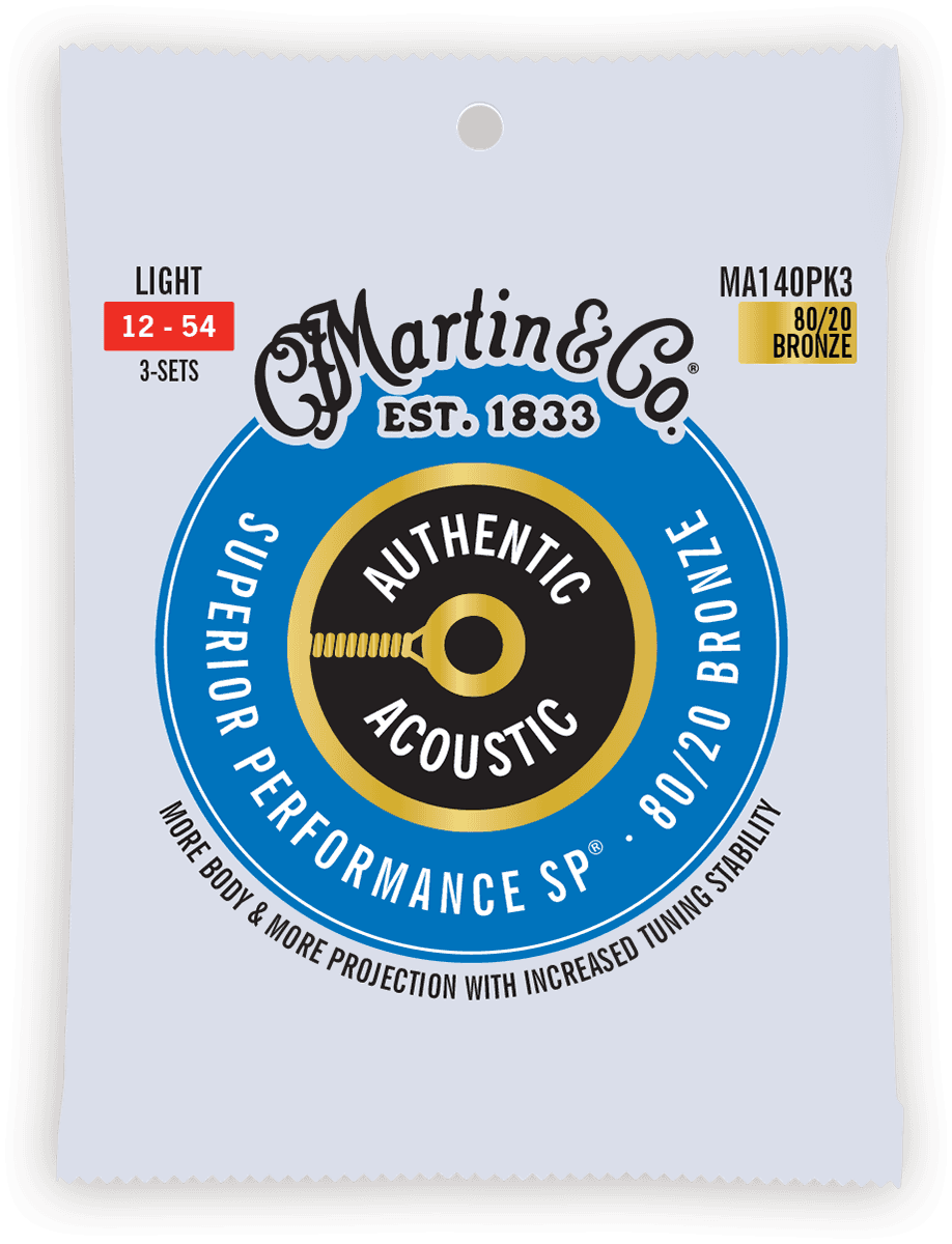 MA140PK3 Authentic 80/20 Light 12-54 Pack de 3