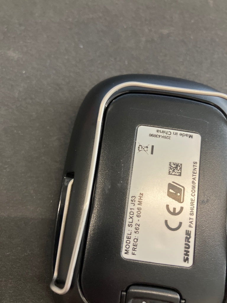 SLXD1-J53 - Emetteur Ceinture (562-606 MHZ) - Stock B