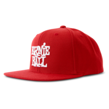 Casquette Rouge Logo Eb Blanc