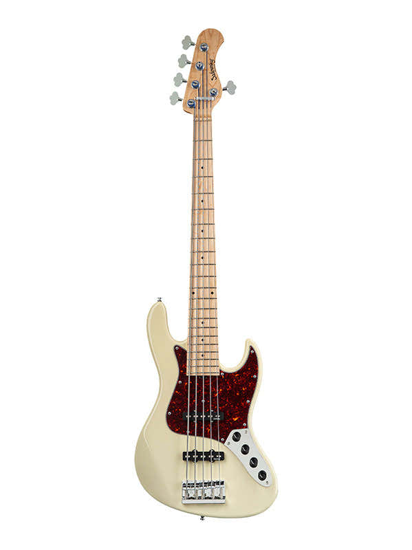 Metroline Vintage J Bass Ash Olympic White