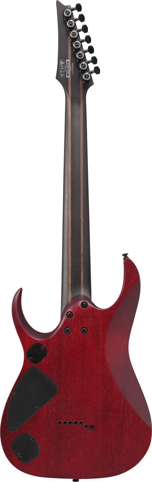 RGD721FAWUF Stained Wine Red Burst Flat