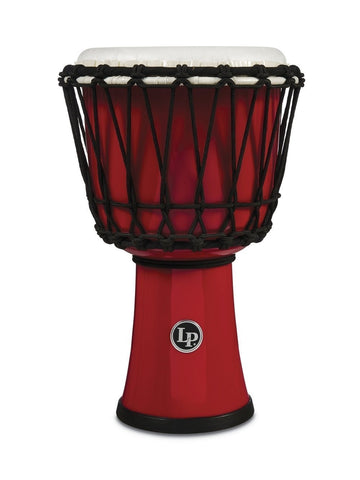 LP1607RD Djembe World 7-inch Rope Tuned Circle Rouge