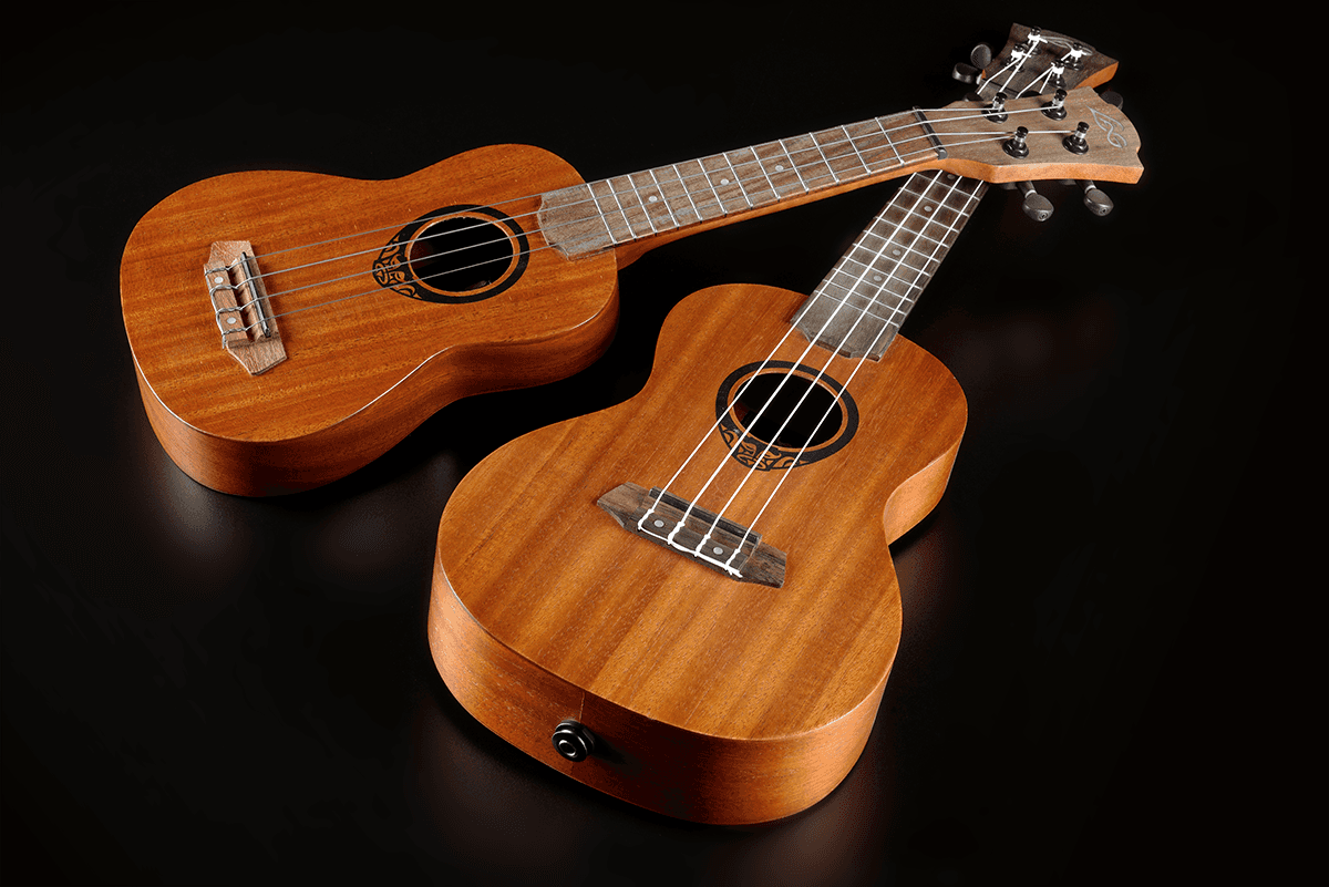 Tiki Baby TKU110S Ukulele Soprano Slim Arched Back