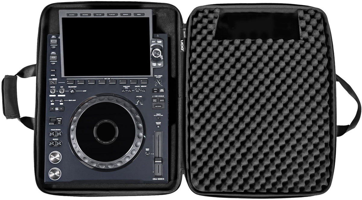 U 8336 BL - Housse Noire Pour Alphatheta CDJ-3000X