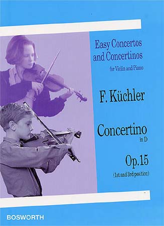 Kuchler F. - Concertino In D Op.15 - Violin Piano