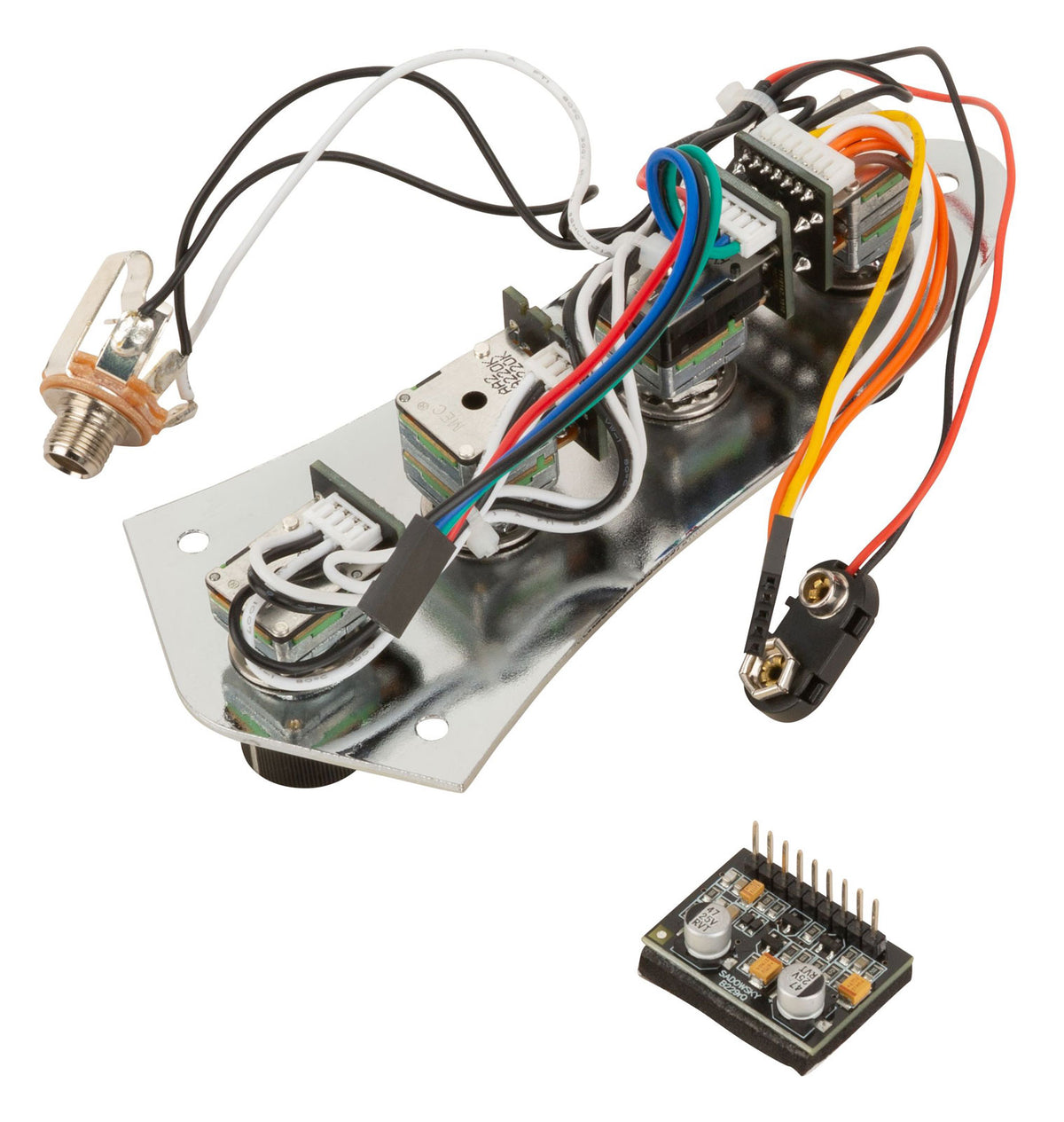 ELE-onboard-BP4k Preamp Bass Sur Plaque