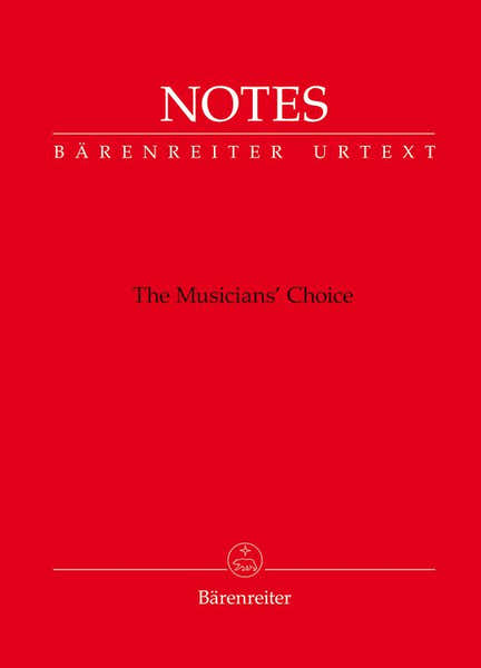 Barenreiter Cahier de Musique