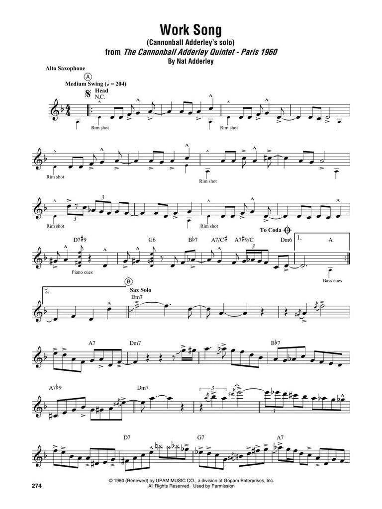 Saxophone Omnibook Eb