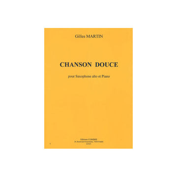 Martin - Chanson Douce - Saxophone Alto et Piano