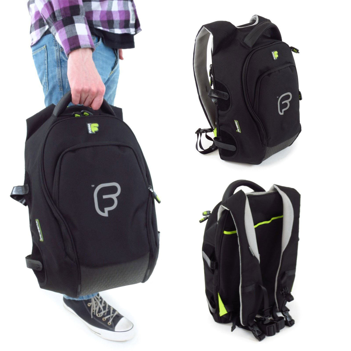 UA-03-BK URBAN LARGE FUSE-ON BAG BLACK