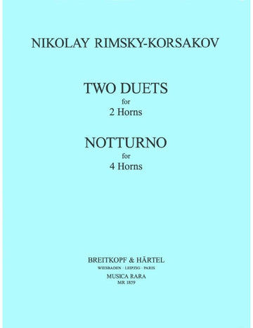 Rimsky-Korsakov - 2 Duette Notturno