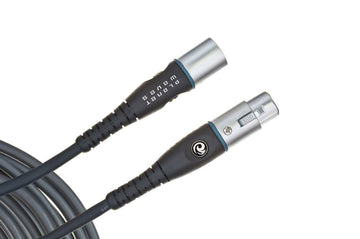 Cable Micro XLR Gamme Custom Par D'addario 7,6 M