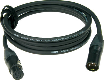 M5 6 M Cable Micro Haut de Gamme Noir