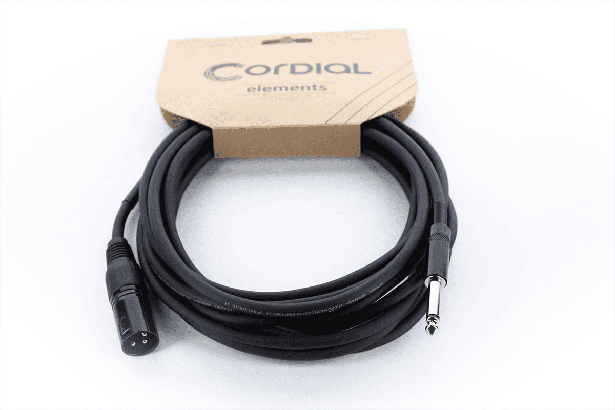 Câble Audio XLR Mâle / Jack Mono 10 M