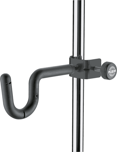K&M 15700-000-55 Support De Trompette Noir A Clamper
