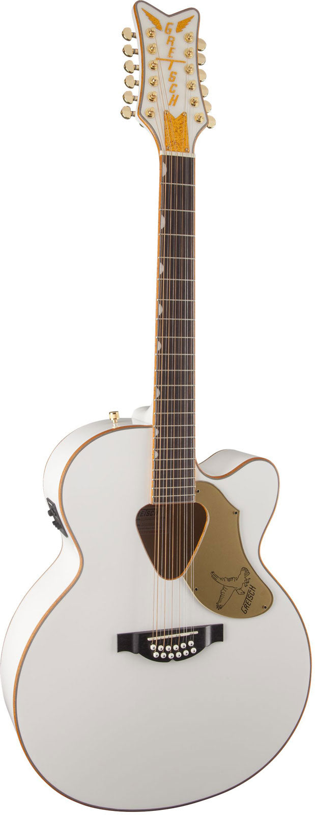 G522Cwfe-12 Falcon Jumbo Rancher White - STOCK B