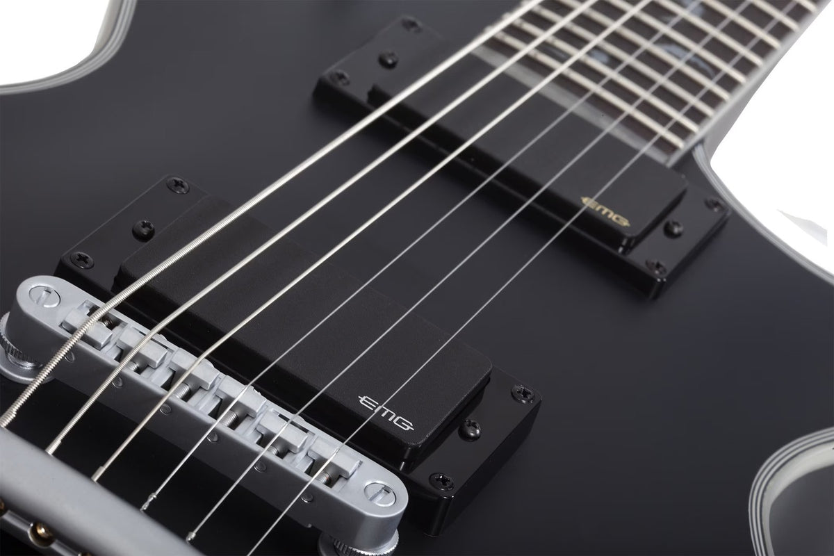 Solo II Damien Platinum Satin Black