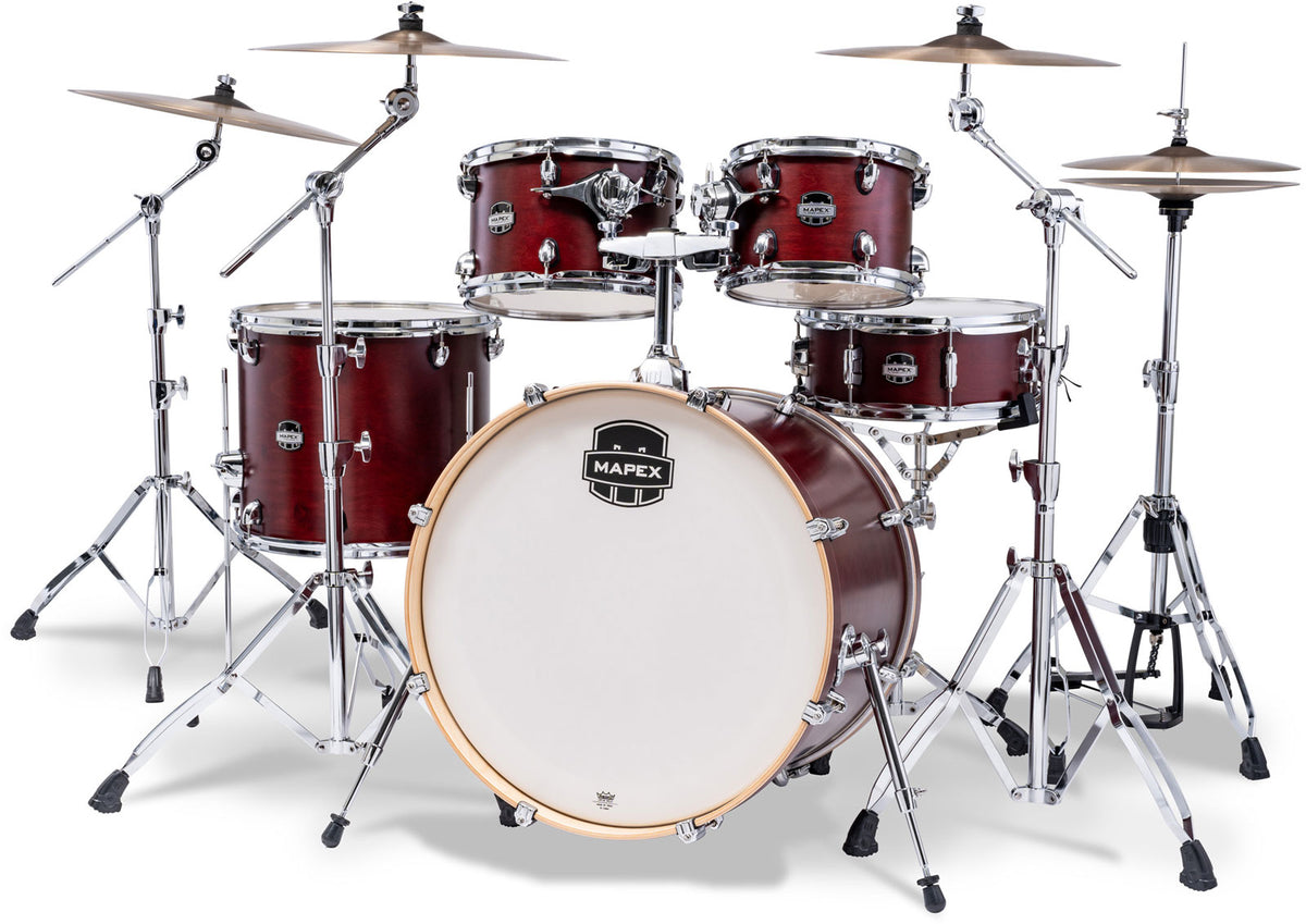 Mars Maple Pop Rock 5 Fûts Merlot Satin