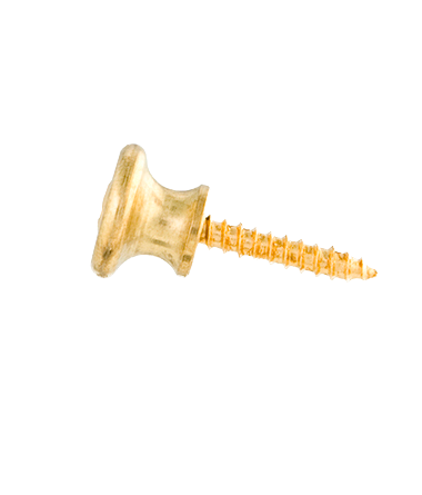 Gibson Accessories Strap Buttons Brass 2 Pack
