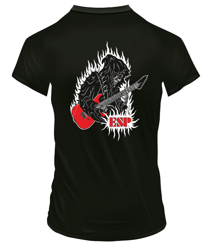 "S" T-Shirt ESP Tattoo Hellfest 2024 Unisex