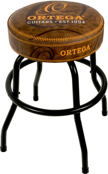 Ortega Tabouret 24" Noir Et Brun