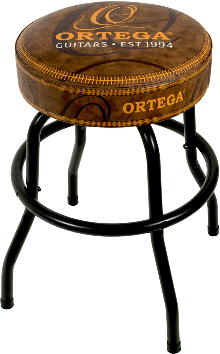Ortega Tabouret 24" Noir Et Brun