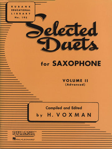 Voxman H. - Selected Duets For Two Saxophones