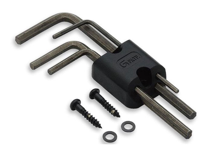 PORTE CLES ALLEN+ 1.5/2/2.5/3MM ALLEN KEYS