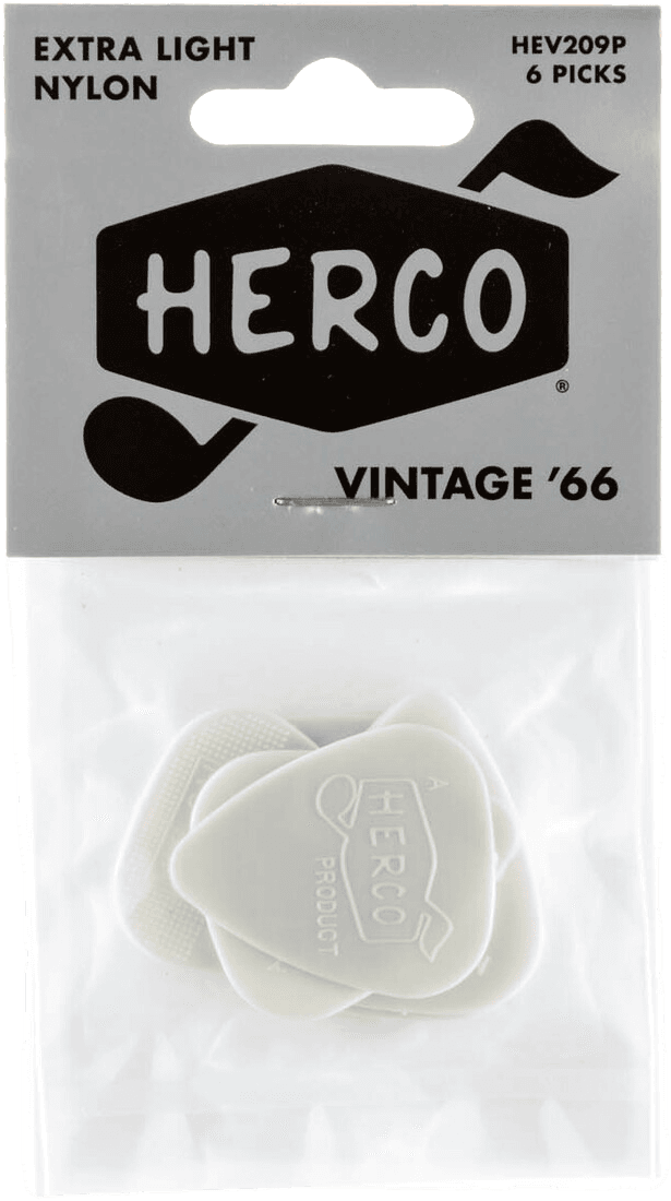 Sachet de 6 Médiators Vintage '66 Extra Light