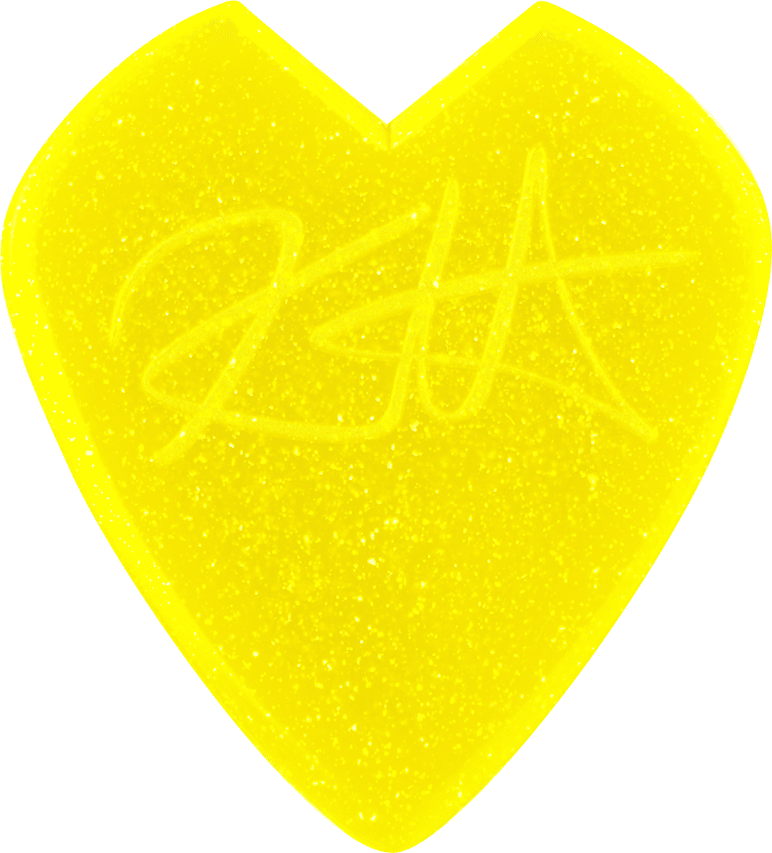 24 x 1,38mm Kirk Hammett Jazz III Yellow Glitter